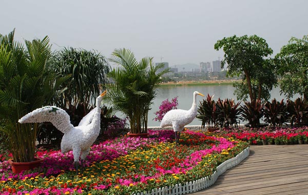 桃花江戶(hù)外竹材